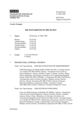 Journal of the 384th Plenary Meeting of the Permanent Council (it)