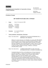 Journal of the 385th Plenary Meeting of the Permanent Council (es)