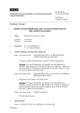 Journal of the 386th Special Plenary Meeting of the Permanent Council (es)