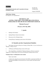 Permanent Council Decision No. 407