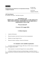 Permanent Council Decision No. 407 (it)