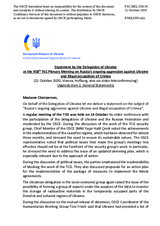 Statement by the Delegation of Ukraine on the situation in and around Ukraine 