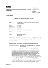 Journal der 1285. Plenarsitzung des Ständigen Rates 