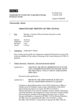 Journal of the 1284th Plenary Meeting of the Permanent Council