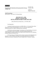 Beschluss Nr. 1380 des Ständigen Rates