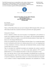 H.E. Mr. Bogdan Aurescu, Minister of Foreign Affairs