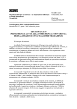 DECISION No. 6, PREVENTING AND COMBATING CORRUPTION THROUGH DIGITALIZATION AND INCREASED TRANSPARENCY