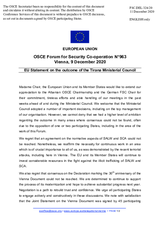 Statement by the German EU Presidency on the outcome of the 2020 Ministerial Council in Tirana