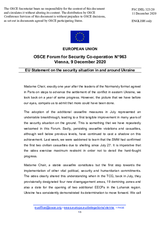 Statement by the German EU Presidency on the situation in and around Ukraine