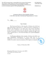 Response by the Delegation of Serbia to the Questionnaire on Anti-Personnel Mines and Explosive Remnants of War