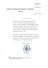 Response by the Delegation of Denmark to the Questionnaire on Anti-Personnel Mines and Explosive Remnants of War Response by the Delegation of Denmark to the Questionnaire on Anti-Personnel Mines and Explosive Remnants of War