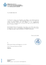 Information Exchange by the Delegation of San Marino on Conventional Arms Transfer Information Exchange by the Delegation of San Marino on Conventional Arms Transfer