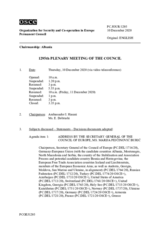 Journal of the 1295th Plenary Meeting of the Permanent Council