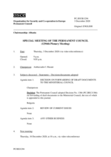 Journal of the 1294th Special Plenary Meeting of the Permanent Council