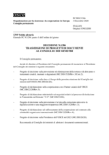 Decisione N.1386 del Consiglio permanente