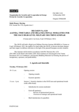 Forum for Security Co-operation Decision No. 8/20