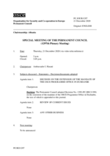 Journal of the 1297th Special Plenary Meeting of the Permanent Council