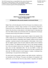 Statement by the Portuguese EU Presidency on the situation in and around Ukraine