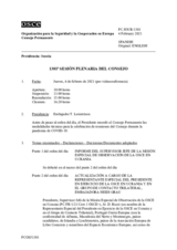 Diario de la 1301ª Sesión plenaria del Consejo Permanente 