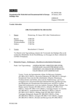 Journal der 1300. Plenarsitzung des Ständigen Rates 