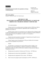 Décision No 1388 du Conseil permanent