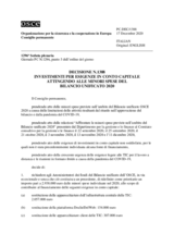 Decisione N.1388 del Consiglio permanente