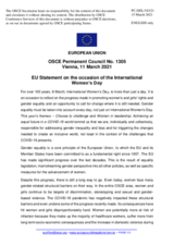 Statement by the Portuguese EU Presidency on the International Women’s Day
