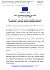 Statement by the Portuguese EU Presidency on Russian Federation’s intensifying campaign against independent media