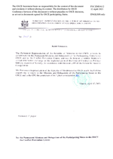 Response by the Delegation of Moldova to the Questionnaire on the Code of Conduct on Politico-Military Aspects of Security