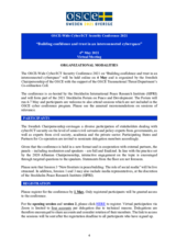 Organizational modalities 