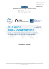 Consolidated Summary 2019 OSCE Asian Conference 
