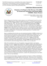 Statement by the Delegation of the United States of America in response to the report by the Director of the Office for Democratic Institutions and Human Rights, Mr. Matteo Mecacci