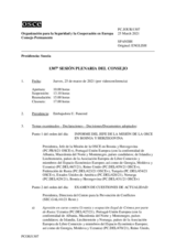 Diario de la 1307ª Sesión plenaria del Consejo Permanente 