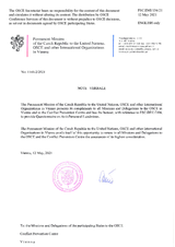 Response by the Delegation of the Czech Republic to the Questionnaire on Anti-Personnel Mines and Explosive Remnants of War Response by the Delegation of the Czech Republic to the Questionnaire on Anti-Personnel Mines and Explosive Remnants of War