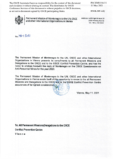 Response by the Delegation of Montenegro to the Questionnaire on Anti-Personnel Mines and Explosive Remnants of War