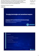 Presentation by Ms. S. M. Grand Clement, Security and Technology; Programme and Conventional Arms Programme, United Nations Institute for Disarmament Research