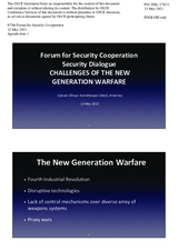 Presentation by Colonel Z. Amirkhanyan, Ministry of Defence of the Republic of Armenia