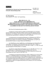 Beschluss Nr. 2/21 des Forums für Sicherheitskooperation