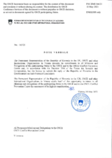 Response by the Delegation of Slovenia to the Questionnaire on Anti-Personnel Mines and Explosive Remnants of War