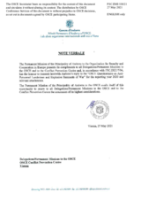 Response by the Delegation of Andorra to the Questionnaire on Anti-Personnel Mines and Explosive Remnants of War