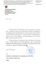 Response by the Delegation of Poland to the Questionnaire on Anti-Personnel Mines and Explosive Remnants of War Response by the Delegation of Poland to the Questionnaire on Anti-Personnel Mines and Explosive Remnants of War