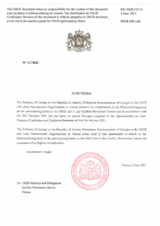 Response by the Delegation of Georgia to the Questionnaire on Anti-Personnel Mines and Explosive Remnants of War Response by the Delegation of Georgia to the Questionnaire on Anti-Personnel Mines and Explosive Remnants of War
