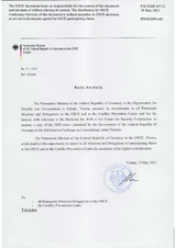 Information Exchange by the Delegation of Germany on Conventional Arms Transfer Information Exchange by the Delegation of Germany on Conventional Arms Transfer