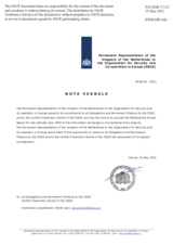 Response by the Delegation of the Netherlands to the Questionnaire on Participating States’ Policy and/or National Practices and Procedures for the Export of Conventional Arms and Related Technology