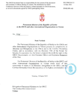 Response by the Delegation of Serbia to the Questionnaire on Anti-Personnel Mines and Explosive Remnants of War