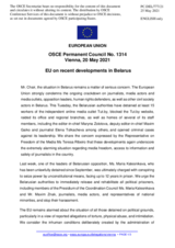 Statement by the Portuguese EU Presidency on recent developments in Belarus