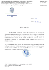 Information Exchange by the Delegation of Italy on Conventional Arms Transfer Information Exchange by the Delegation of Italy on Conventional Arms Transfer