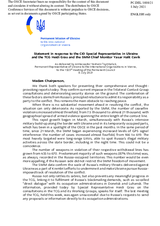 Statement by the Delegation of Ukraine in response to the update by Ambassador Heidi Grau and to the report by Ambassador Yaşar Halit Çevik
