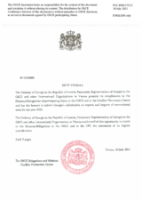 Information Exchange by the Delegation of Georgia on Conventional Arms Transfer Information Exchange by the Delegation of Georgia on Conventional Arms Transfer