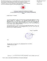 Response by the Delegation of Turkey to the Questionnaire on the Code of Conduct on Politico-Military Aspects of Security